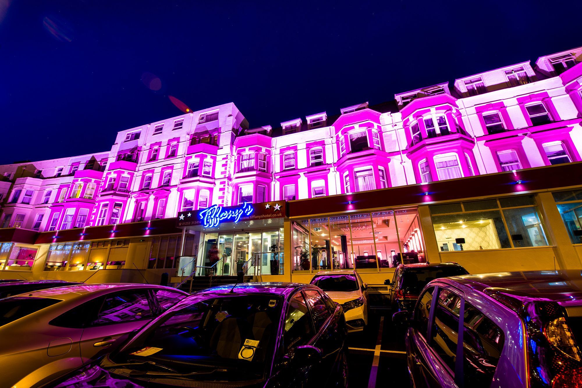 ทิฟฟานี่ส์ โฮเต็ล Hotel แบล็คพูล ภายนอก รูปภาพ